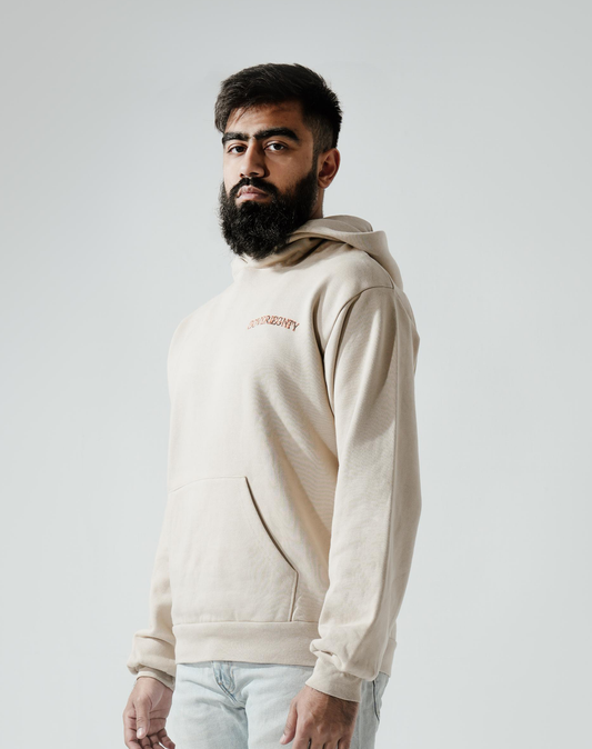 Beige Skull Hoodie - Sovereignty