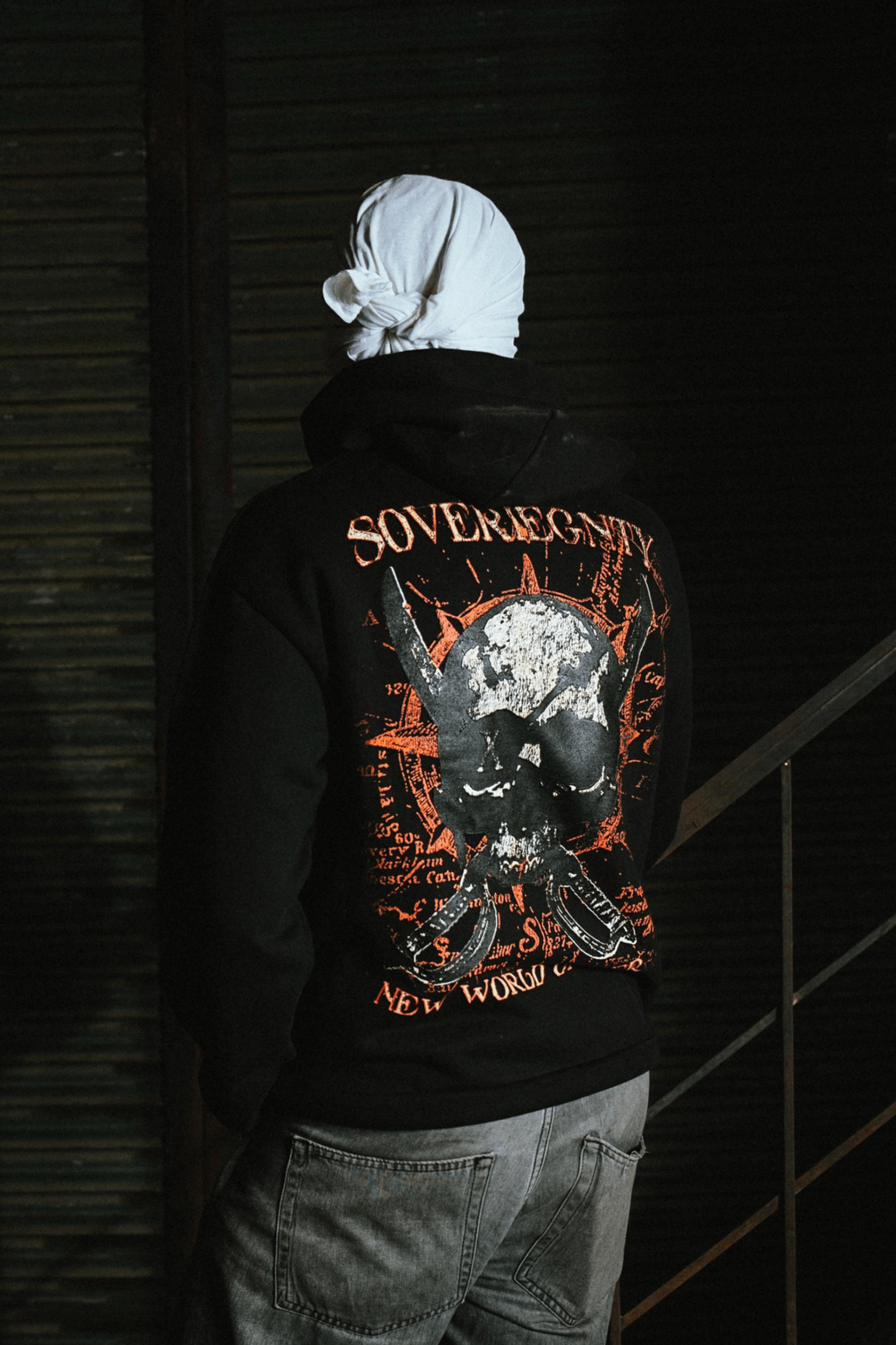 Black Skull Hoodie